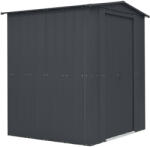 LANIT PLAST Prémium kerti ház GLOBEL 65 ANTRAZITE + napfénytető