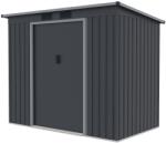 LANIT PLAST Kerti fém ház LANITPLAST HALLE 74 ANTRACIT