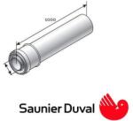 Saunier Duval függ. hosszabbító cső 125/80 mm (08509900)