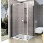 RAVAK ZUHANYKABIN Pivot PDOP1 - 90 (black+transparent) (03G70300Z1)