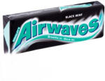 Airwaves cukormentes rágógumi 14 g Black Mint (A01925)