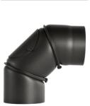 Brilon 120/90° állítható acél füstcső könyök (FCS120/90)