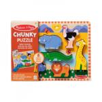 Melissa & Doug fa állatos puzzle az állatkertben (6075356_ZOO)