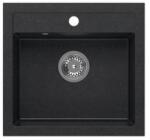 Quadron JOHNNY 110 black diamond gránit mosogatótálca metálfekete (1354)