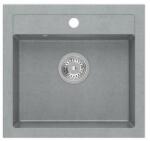 Quadron JOHNNY 110 black diamond gránit mosogatótálca szürke (1355)