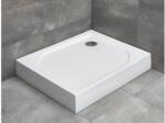 Radaway Delos D - 1000×750×150×10 Balos szögletes aszimmetrikus zuhanytálca lábbal+SZIFON (4D17515-03L)