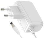 POS Power Tápegység POS POS12120A-WH, 12V/1.2A/14, 4W, , függőleges adapter, AC: CEE7/16. DC csatlakozó: 2.1/5 (MP-POS12120A-WH)