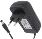 POS Tápegység POS POSB12150A, impulzus 12V/1.5A/18W, adapter vízszintes, AC: CEE7/16. DC csatlakozó: 2.1/5 (MP-POSB12150A)
