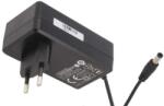 POS Tápegység POS POS24100A-H, POS24100A - adapter 24V/1A/24W, fekete, vízszintes, DC csatlakozó 2.1x5.5 (MP-POS24100A-H)