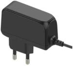 POS Power Tápegység POS POS12100A, impulzus 12V/1A/12W, adapter, AC: CEE 7/16, DC csatlakozó: 2.1/5.5 (+) (MP-POS12100A)