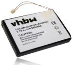 VHBW MP3-lejátszó akkumulátor Sony NW-A3000-hez - 850 mAh 3, 7 V Li-Ion (WB-106161063)