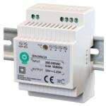 POS DIN30W24, DIN sínre szerelhető tápegység 24V/1.25A, műanyag ház, lépcsős típus (MP-DIN30W24)