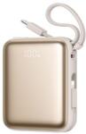 JOYROOM JR-PBF27 22, 5W 10000mAh Powerbank két beépített kábellel - Arany (JR-PBF27-TITANIUM)