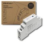 Qoltec DIN sínre szerelhető tápegység | 15W | 24V | 0.625A | Szürke (QC-50917)
