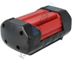 VHBW fűnyíró csere akkumulátor Bosch 2 607 336 173, 1600A0022N - 3000 mAh 36 V Li-Ion, fekete / piros (WB-889000796)
