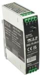 GLP DS2-75-12-U, GLP: 12V/6.3A/75.6W DIN sínre szerelhető tápegység fémház, Uin = 90-264VAC / 120-370VDC (MP-DS2-75-12-U)
