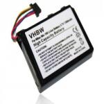VHBW GPS csere akkumulátor Mitac Mio E3MIO2135211 - 1300 mAh, 3, 7 V (WB-106260986)
