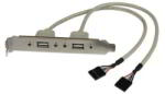 StarTech USB FEMALE SLOT PLATE ADAPTER (USBPLATE) (USBPLATE)
