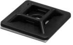 Somogyi Elektronic kábelkötegelő talp, fekete (CTT 28BK) (CTT 28BK)