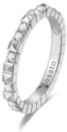 Rosato Eredeti ezüst gyűrű cirkónium kövekkel Cubica RZA011 52 mm