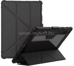 Nillkin Samsung Tab S10 FE WIFI / Tab S10 FE LTE BUMPER PRO szilikon telefonvédő aktív FLIP, asztali tartó, FEKETE (GP-170301) (GP-170301)
