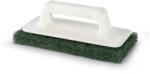 IGEAX élelmiszeripari súroló pad kézi tartóval zöld (DA503XSZAD1028GM)