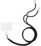 GIGAPACK Nyakpánt (univerzális, tokba helyezhető szilikon tartó rész, szövet) FEKETE (GP-110267) (GP-110267)