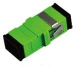 Extralink ADAPTER SC/APC SM SIMPLEX GREEN WITHOUT EAR - Adapter adaptoare pentru fibre optice SC/APC 1 buc. Verde (EX.2138)