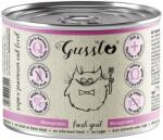 Gussto Cat Fresh Goat 200 g hrană pisici umedă monoproteică cu capră