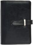 SATURNUS Kalendart Saturnus L437 műbőr fekete gyűrűs kalendárium (26SL437-003) - bestbyte