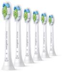 Philips Sonicare W Optimal White HX6066/87 standard fogkefefej 6 db, fehér (HX6066/87)