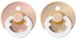 BIBS Colour Natural Rubber Size 2: 6+ months биберон Blush Night / Vanilla Night 2 бр