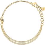 Morellato Aranyozott dupla karkötő kristályokkal Torchon SAWZ05