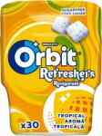 Orbit Refreshers Tropical gyümölcsízű cukormentes rágógumi édesítőszerrel 67 g