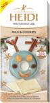 HEIDI táblás fehércsokoládé 90g Milk & Cookies