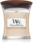 WoodWick Vanilla Bean ароматна свещ с дървен фитил 85 гр