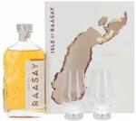  Isle of Raasay Single Malt whisky ajándékcsomag 2 pohárral (0, 7L / 46, 4%)