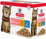 Hill's Science Plan Kiegészítésül Hills száraztáphoz 12x85g Adult Light halválogatás nedves macskatáp
