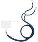 GIGAPACK Nyakpánt (univerzális, tokba helyezhető szilikon tartó rész, szövet) SÖTÉTKÉK (GP-110343) (GP-110343)