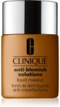 Clinique Anti-Blemish Solutions Liquid Makeup fedő hatású alapozó az aknéra hajlamos zsíros bőrre árnyalat WN 114 Golden 30 ml