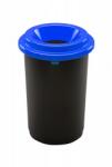Plafor ECO kerek, henger szemetes 50L fekete/kék (PL-650-03)