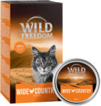 Wild Freedom 6x85g Wild Freedom Adult tálcás nedves macskatáp- Wide Country - csirke pur
