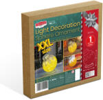 Globiz International Kft Világító dekoráció - gömbdísz - 60 LED - 60 x 83 cm - arany - 100-200V AC (59772A)