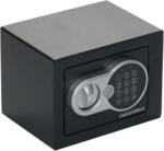 Steinhaus elektronikus acél széf + kulcs, 170x230x170 mm, Szürke
