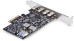 StarTech PS4C3IA3-USB-C-CARD 5-Port USB PCIe Card (PS4C3IA3-USB-C-CARD)