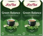 YOGI TEA 2x Bio zöld tea készlet, 17 tasak, 30.6 g - emag - 4 374 Ft