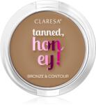 Claresa Tanned, Honey! bronzosító és kontúrozó púder árnyalat 11 Aristocratic 10 g