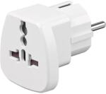 HCT Adaptor universal la CEE 7/7 alb HCT HCT028-112 (HCT028-112)