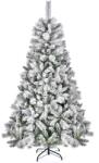 Kring Viena műfenyő, PVC, Havas jelleg, 210 cm, Fehér