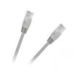 HCT Cablu retea (patch cord) CAT5e UTP 1m 2xRJ45, neecranat, CCA, gri HCT HCT68342 (HCT68342)